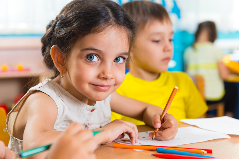 Girl Drawing Girl Drawing