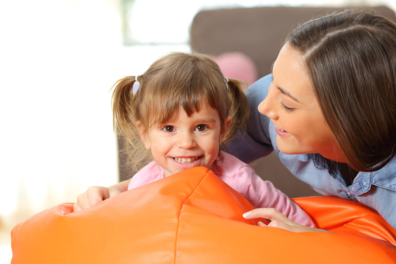 Girl with Mum